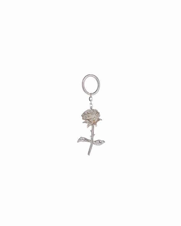 The Silver Rose Key Ring
