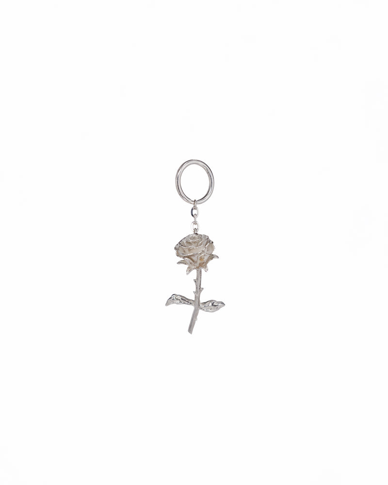 The Silver Rose Key Ring